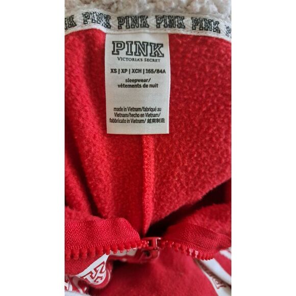 PINK Victoria's Secret S HOODED SHERPA - Picture 7 of 9
